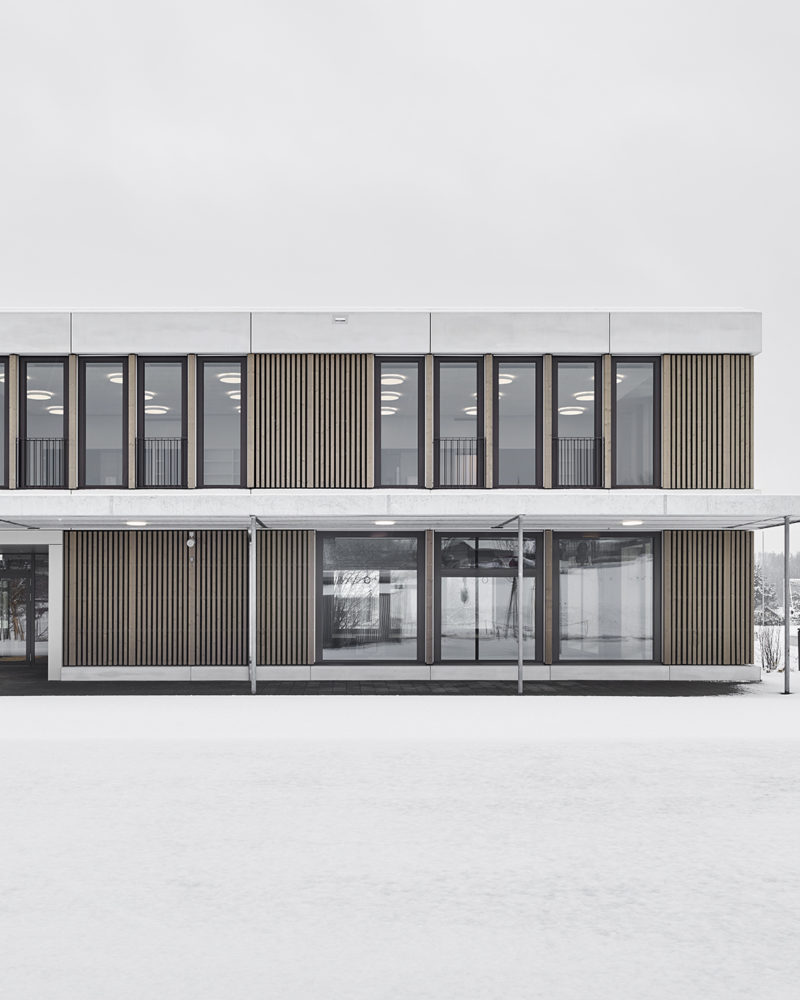 Neubau Schule Herrenschwanden Architektur