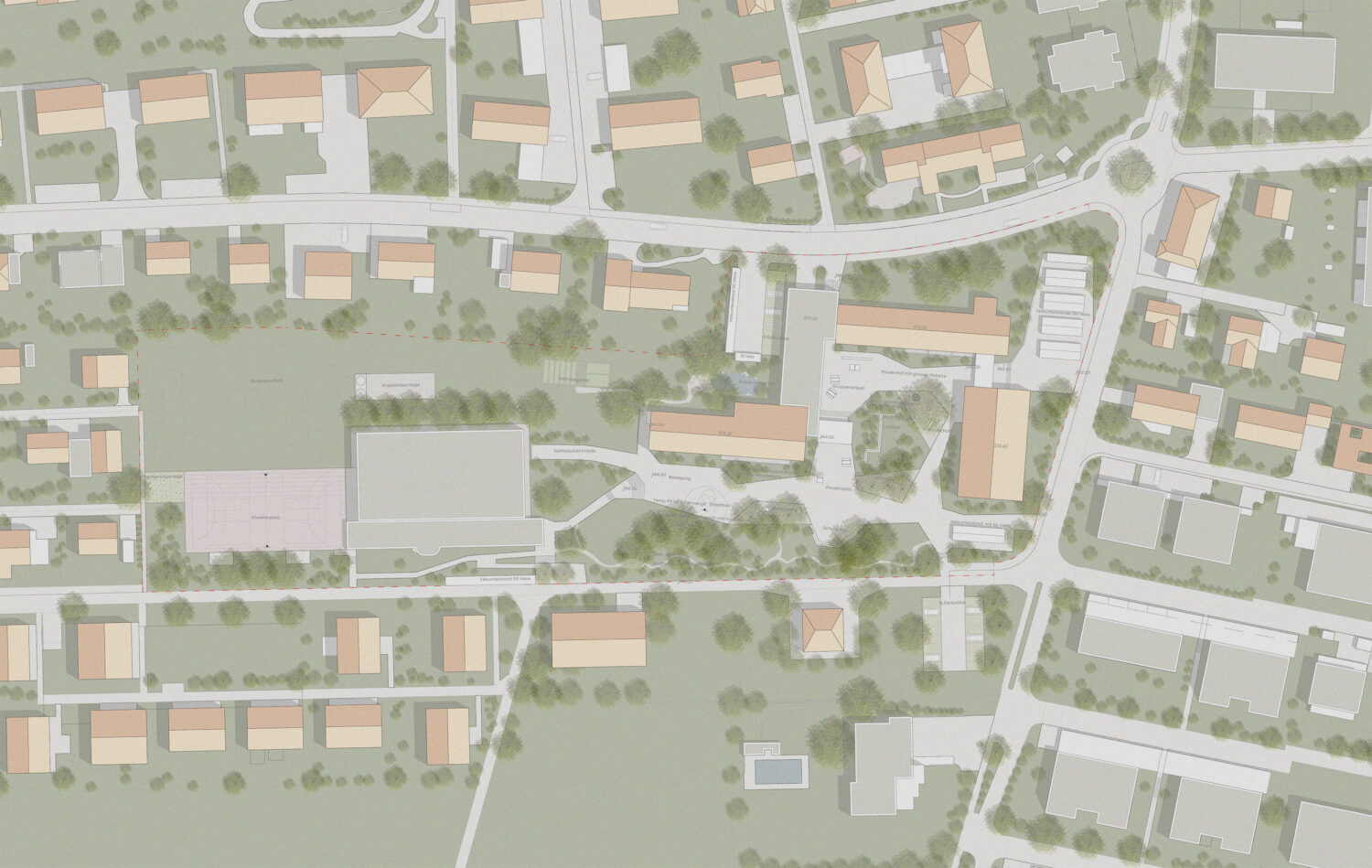 Schule Bodenacker Situation 500 RGB